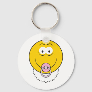 Porte-clés Visage de la petite fille