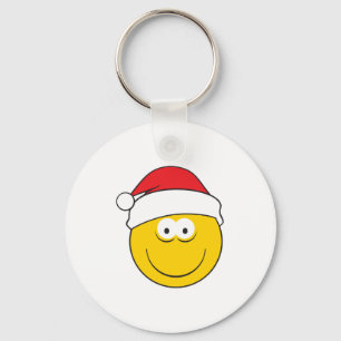 Porte-clés Visage de Santa Hat