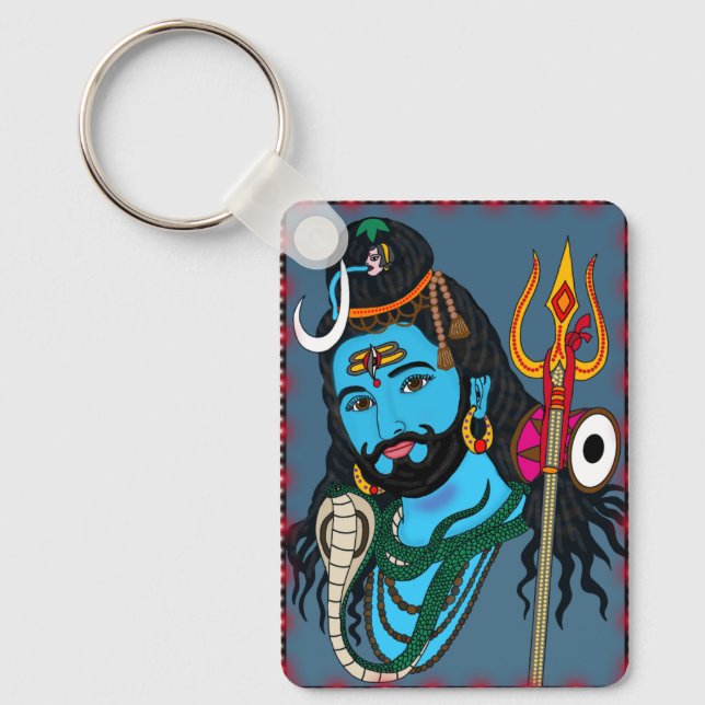 Porte-clés visage de Shiva (Recto)