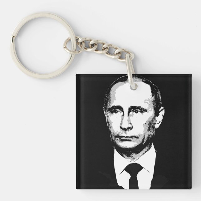 Porte-clés Visage de Vladimir Poutine (Devant)