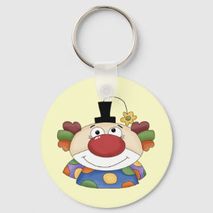 Porte-clés Visage doux de clown