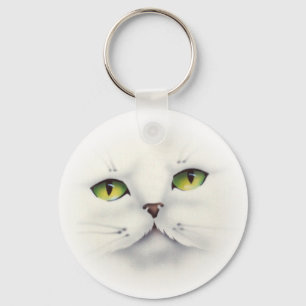 Porte-clés visage du chat