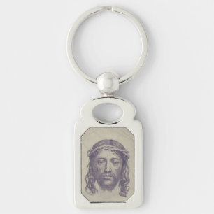 Porte-clés Visage du Christ sur le Voile de Saint-Veronica