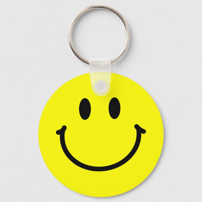 Porte-clés visage heureux (Recto)