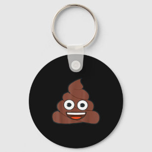 Porte-clés Visage jaune sourire heureux Emoji Op