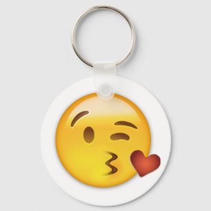 Porte-clés Visage Jeter Un Baiser Emoji
