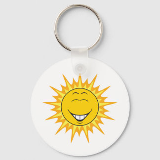 Porte-clés Visage soleil