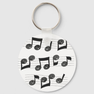 Porte-clés Visages musicaux