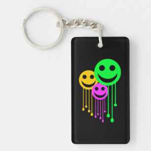 Porte-clés Visages souriants