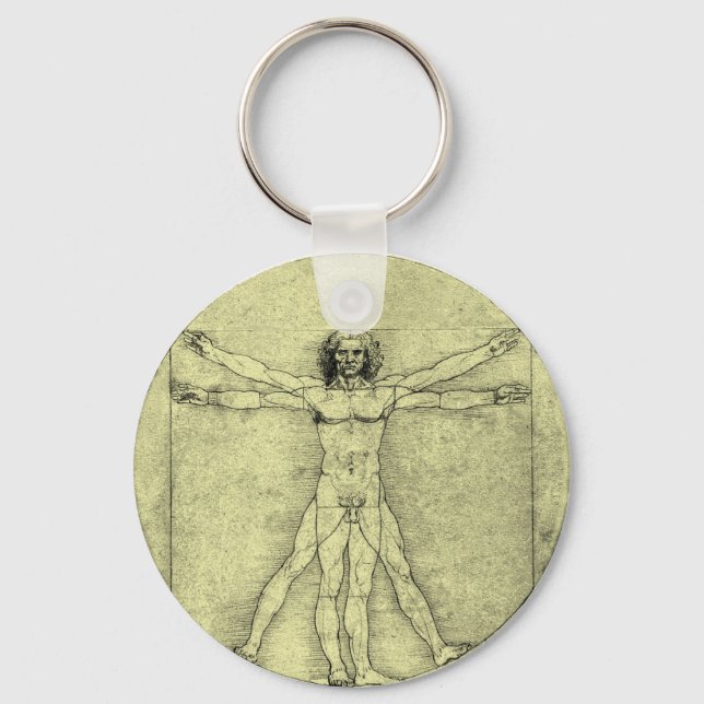 Porte-clés Vitruvian Man (Recto)
