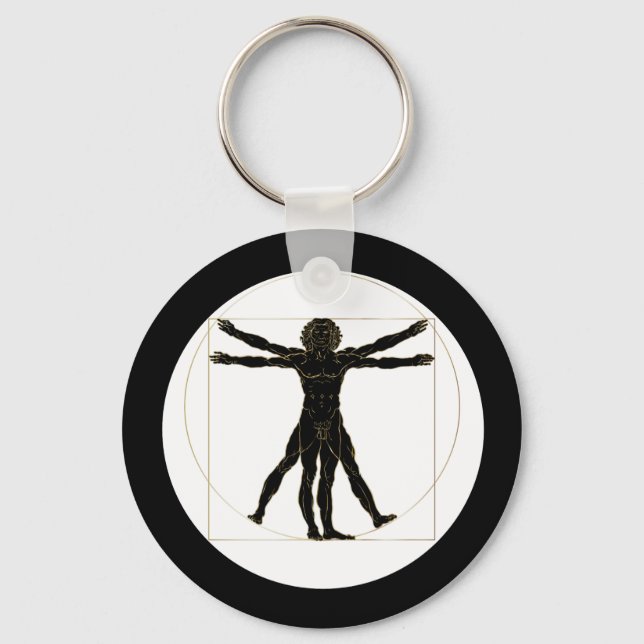 Porte-clés Vitruvian Man (Recto)