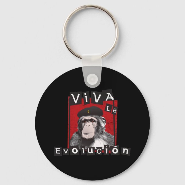 Porte-clés Viva la Evolucion Ape (Recto)