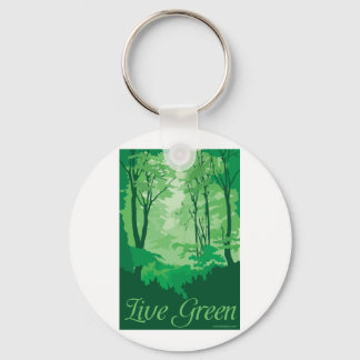 Porte-clés Vivant Vert - Hugger d'arbre