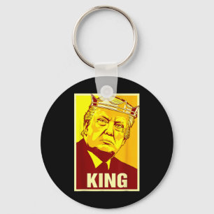 Porte-clés Vive le roi Donald Trump Trump roi Amérique