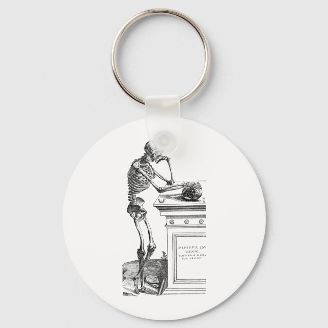 Porte-clés Vivitur Ingenio - Squelette (Recto)