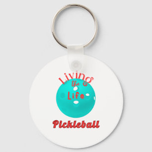 Porte-clés Vivre La Vie Pickleball