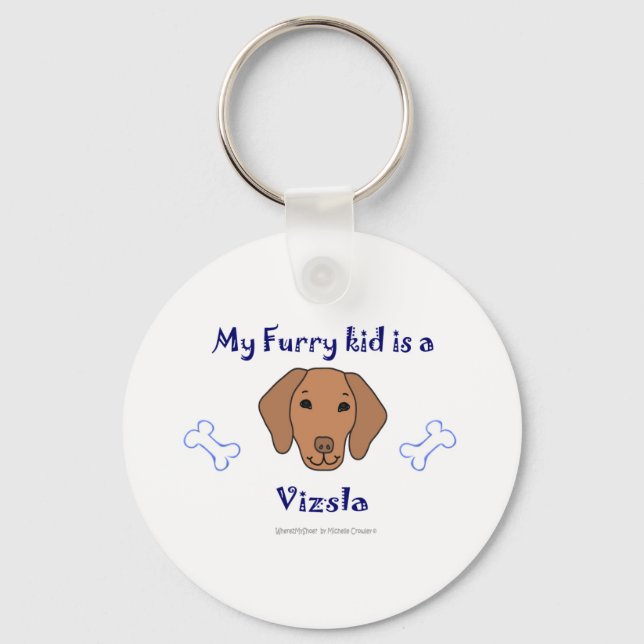 Porte-clés Vizsla (Recto)