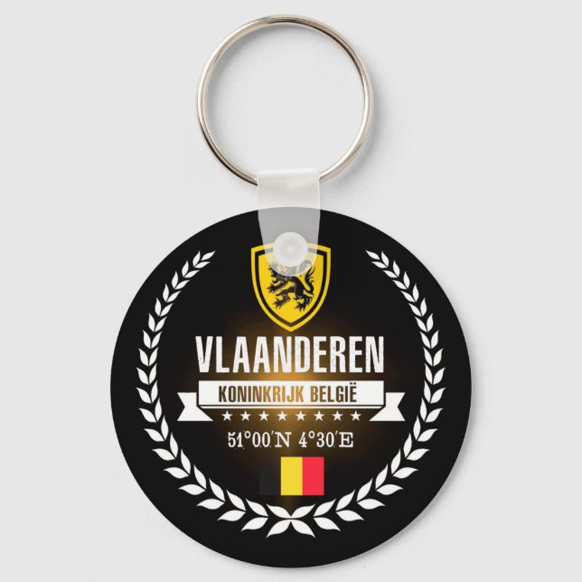 Porte-clés Vlaanderen (Recto)