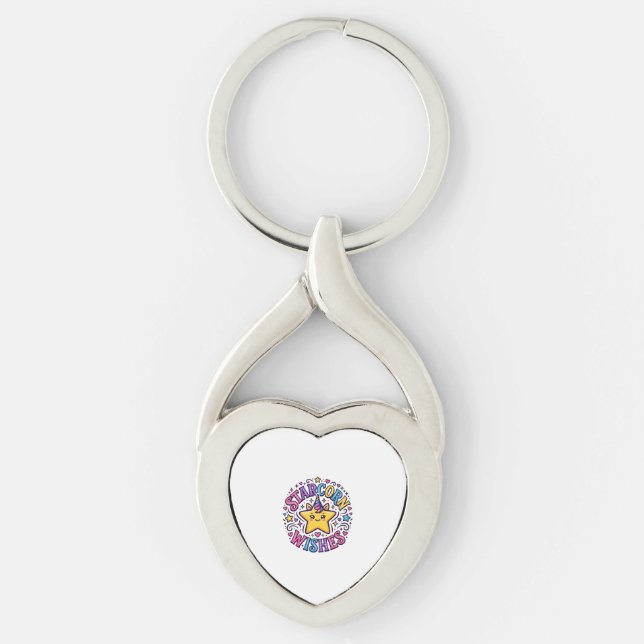 Porte-clés Vœux de licorne Starcorn Impression commerciale à  (Devant)