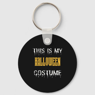 Porte-clés Voici Mon Costume D'Halloween - Drôle Halloween
