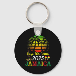 Porte-clés Voici Nous Venons Jamaïque 2025 Filles Trip Famill