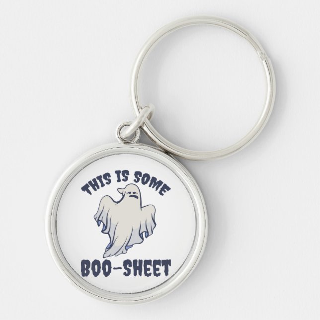 Porte-clés Voici un Boo Sheet Sassy Ghost (Devant)