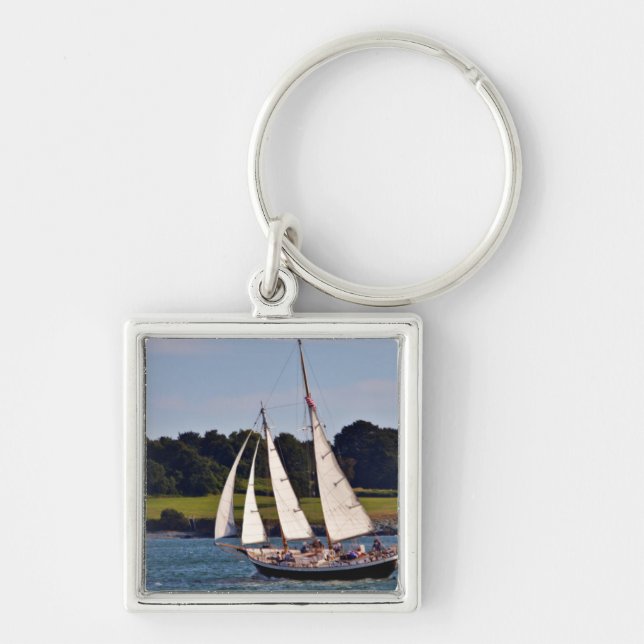 Porte-clés Voile à Newport, Rhode Island, États-Unis (Devant)
