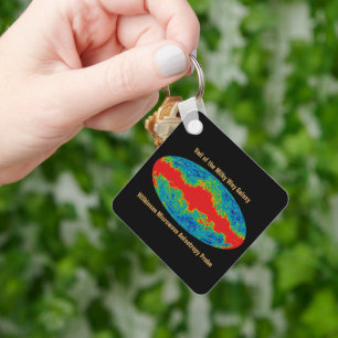 Porte-clés Voile Galaxy Voie Lactée sur l'univers WMAP