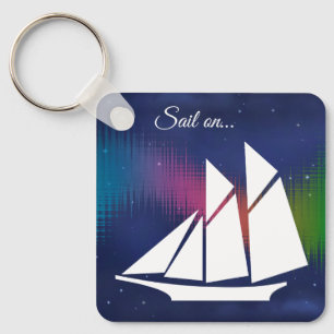 Porte-clés Voile sur Porte - clé