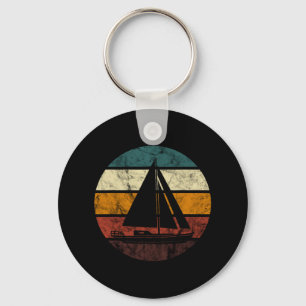 Porte-clés Voilier Voilier Rétro Voilier Vintage Voilier Voil