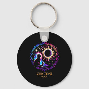 Porte-clés Voir l'ensemble Avril 8 2024 Astronomy Amoureux de