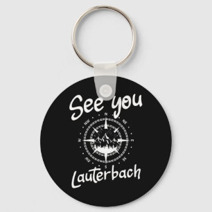 Porte-clés Voir Vous Randonnée Lauterbach Allemagne Vacances 