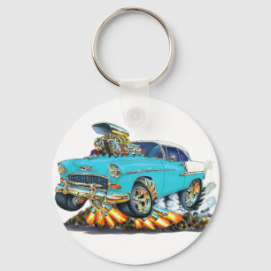 Porte-clés Voiture 1955 de turquoise de Chevy Belair