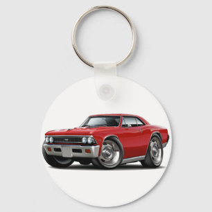 Porte-clés Voiture 1966 de rouge de Chevelle