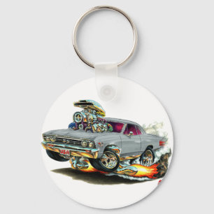Porte-clés Voiture 1967 de gris de Chevelle