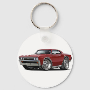 Porte-clés Voiture 1967 marron de Chevelle