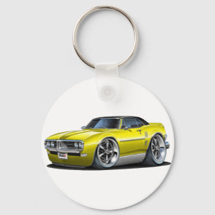 Porte-clés Voiture 1968 Jaune-Noire de Firebird