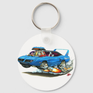 Porte-clés Voiture 1970 de bleu de Superbird
