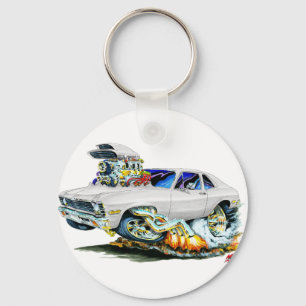 Porte-clés Voiture 1971-74 de blanc de nova