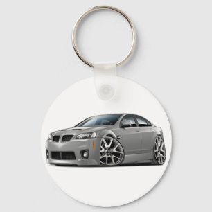 Porte-clés Voiture argentée de Pontiac G8 GXP