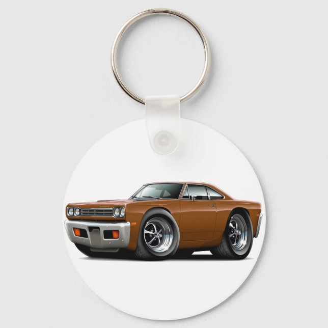 Porte-clés Voiture Brown Roadrunner 1969 (Recto)
