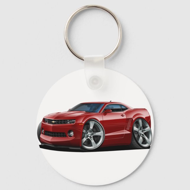 Porte-clés Voiture Camaro Maroon 2010-12 (Recto)