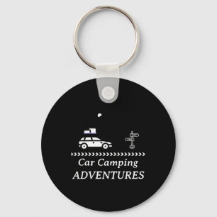 Porte-clés Voiture Camping Aventures Camp de Voyage Extérieur