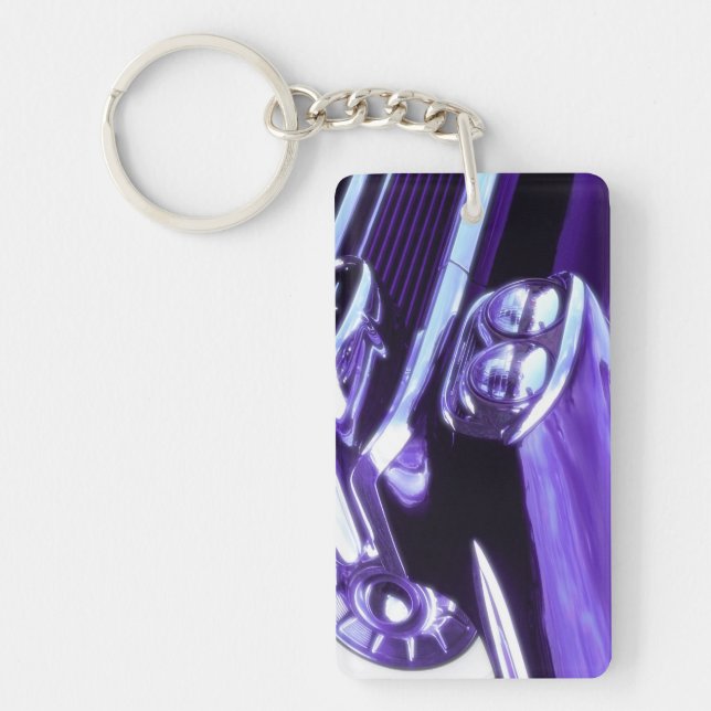 Porte-clés Voiture classique : Chevrolet 1958 (Devant)