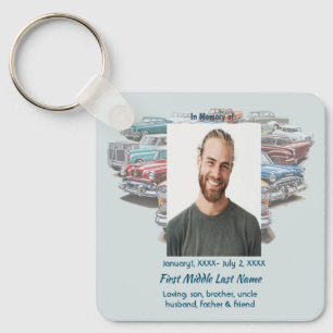 Porte-clés Voiture Classique Vintage Souvenir Chrétien Mémori