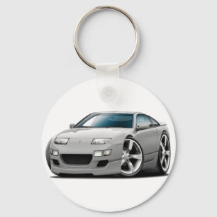 Porte-clés Voiture d'argent Nissan 300ZX