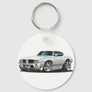 Porte-clés Voiture de blanc de sabre d'abordage d'Olds