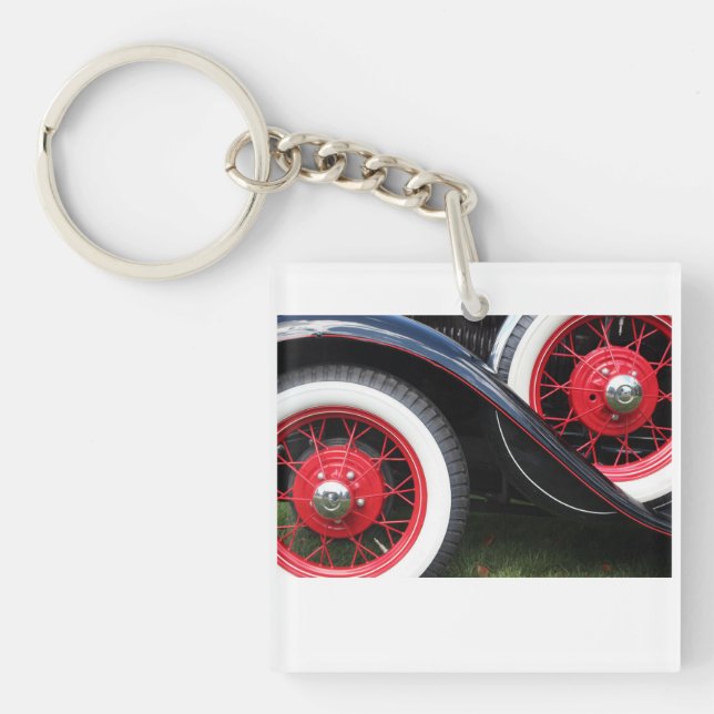 Porte-clés voiture de collection (Devant)