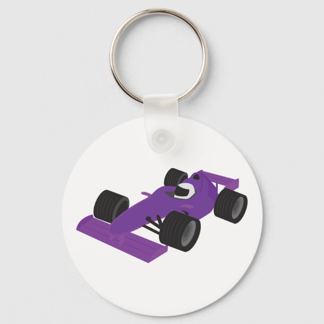 Porte-clés Voiture de course F1 (Recto)