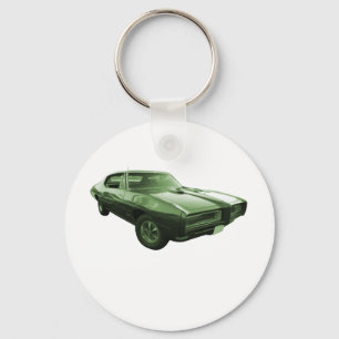 Porte-clés Voiture de muscle de 1968 GTO